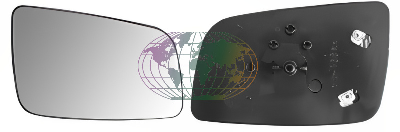 Buitenspiegelglas Bodermann 6419063