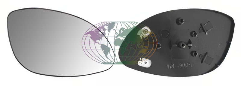 Buitenspiegelglas Bodermann 6427065