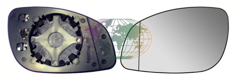 Buitenspiegelglas Bodermann 6429064