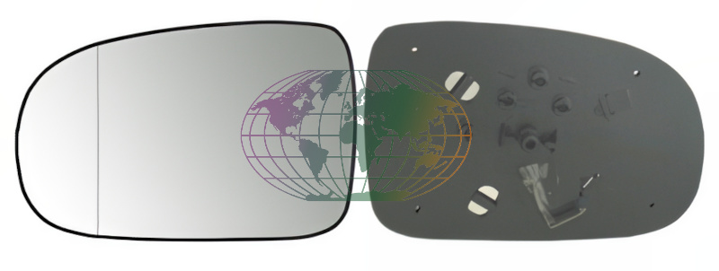 Buitenspiegelglas Bodermann 6441062