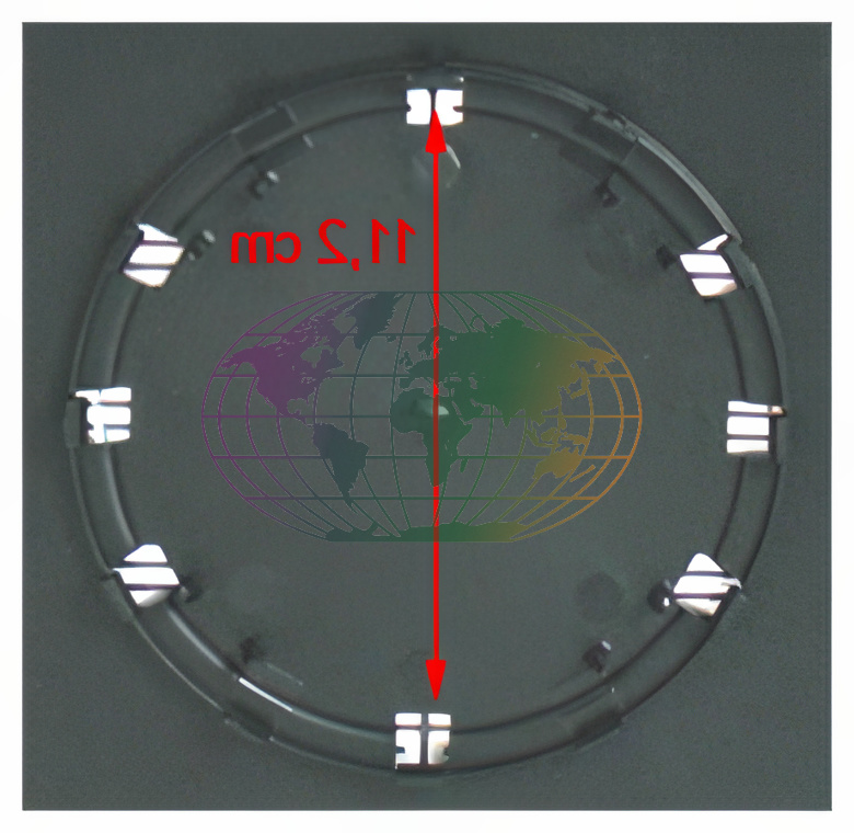 Bodermann Buitenspiegelglas 6462064