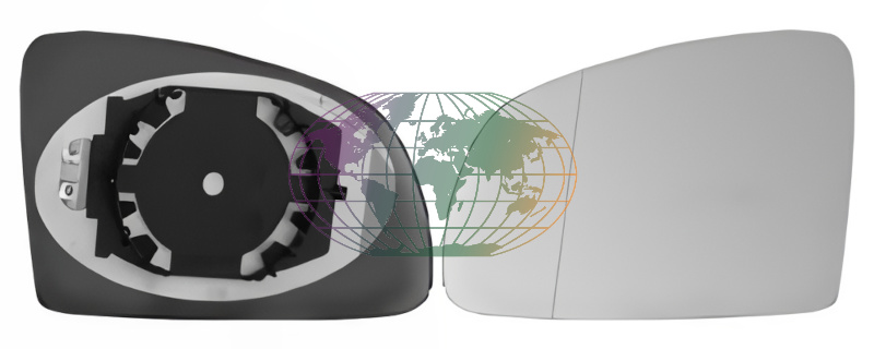 Buitenspiegelglas Bodermann 6465078