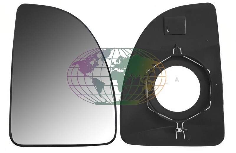 Buitenspiegelglas Bodermann 6873061