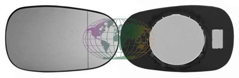 Buitenspiegelglas Bodermann 7201063