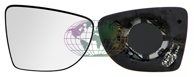 Buitenspiegelglas Bodermann 7204063