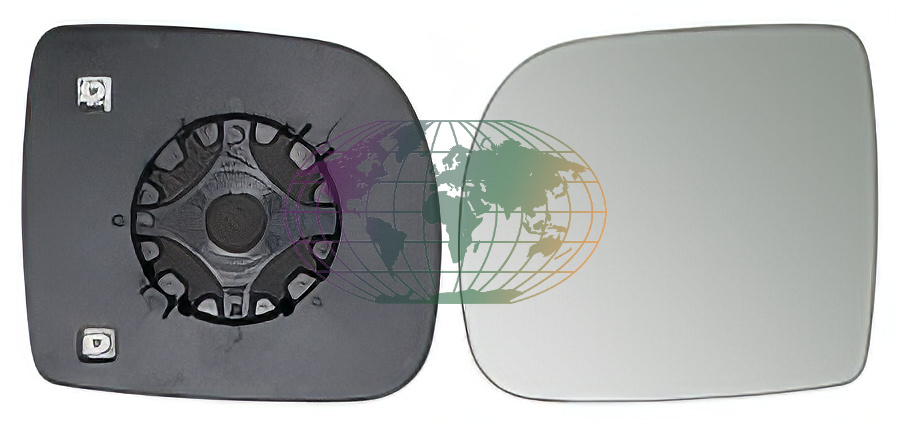 Buitenspiegelglas Bodermann 7227062