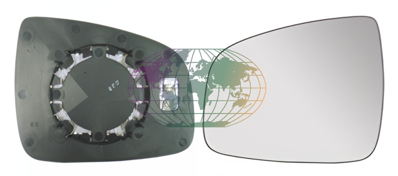 Buitenspiegelglas Bodermann 7229064