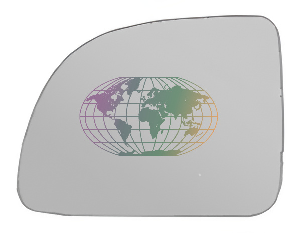 Buitenspiegelglas Bodermann 7232066