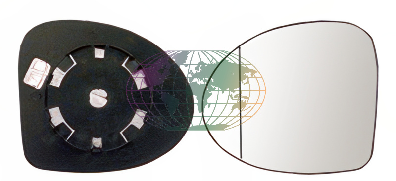 Buitenspiegelglas Bodermann 7248066