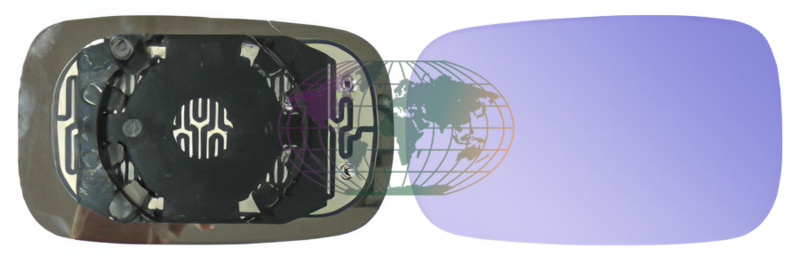 Buitenspiegelglas Bodermann 7254064