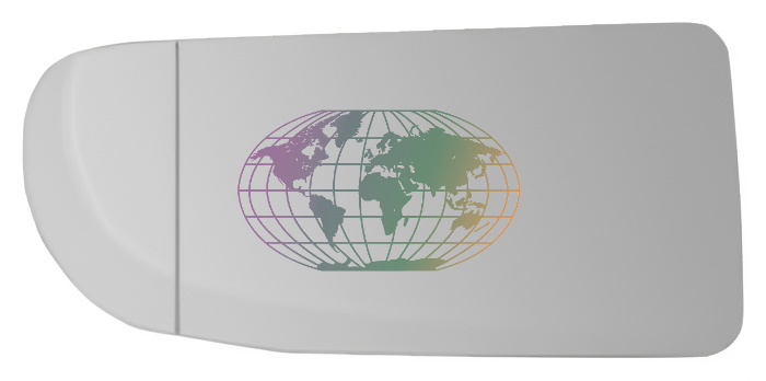 Buitenspiegelglas Bodermann 7291078