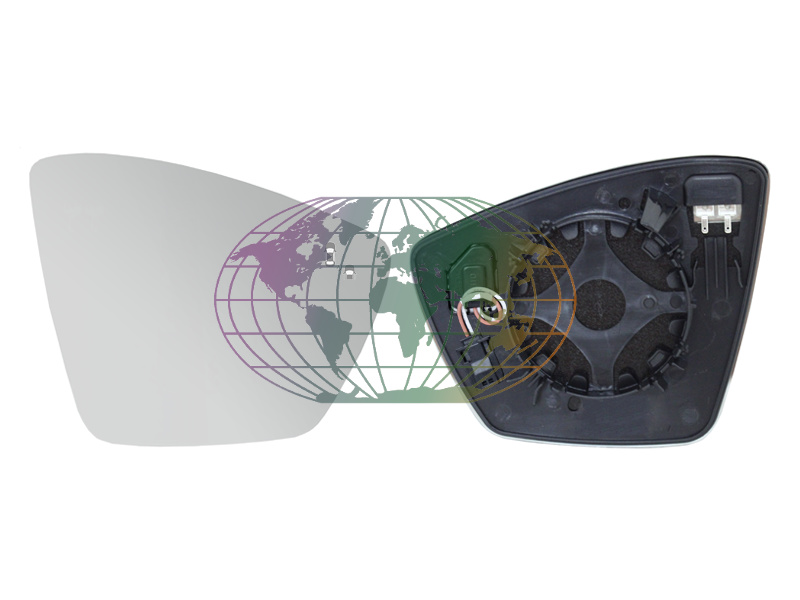 Buitenspiegelglas Bodermann 7837067