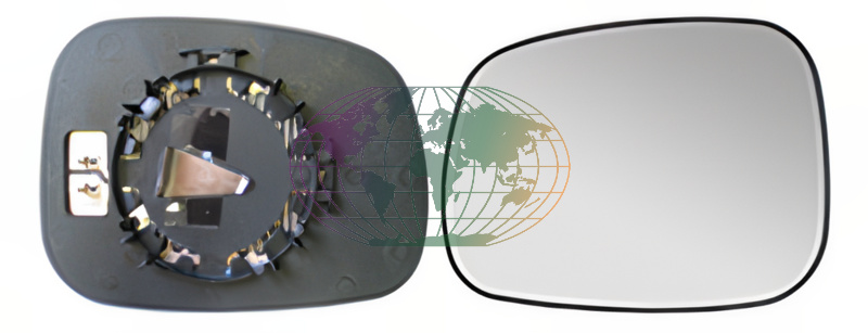 Buitenspiegelglas Bodermann 8216066