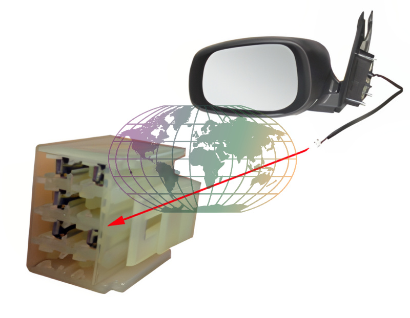 Bodermann Buitenspiegel 8216086