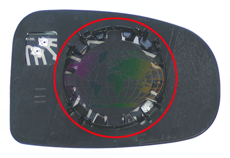 Bodermann Buitenspiegelglas 8851062