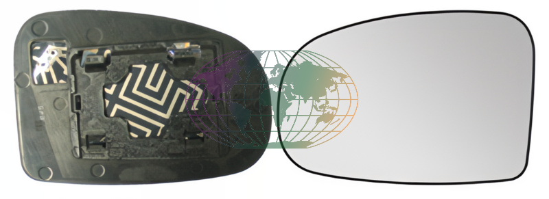 Bodermann Buitenspiegelglas 8851064