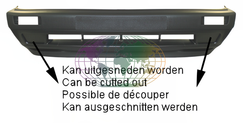 Bumper ombouwset Bodermann 9215145