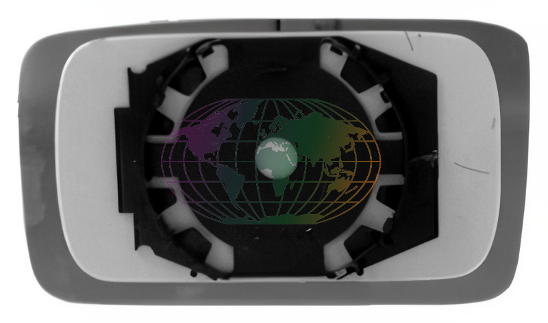 Buitenspiegelglas Bodermann 9216061