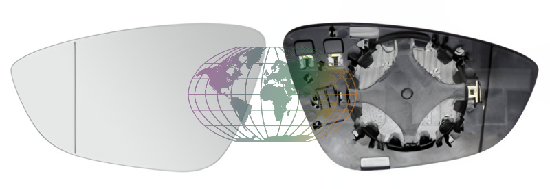 Buitenspiegelglas Bodermann 9230066