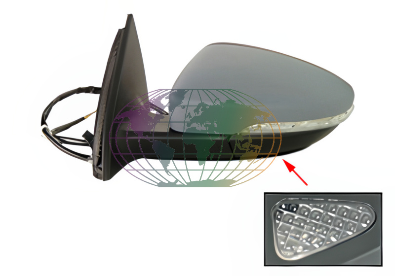 Bodermann Buitenspiegel 9230084