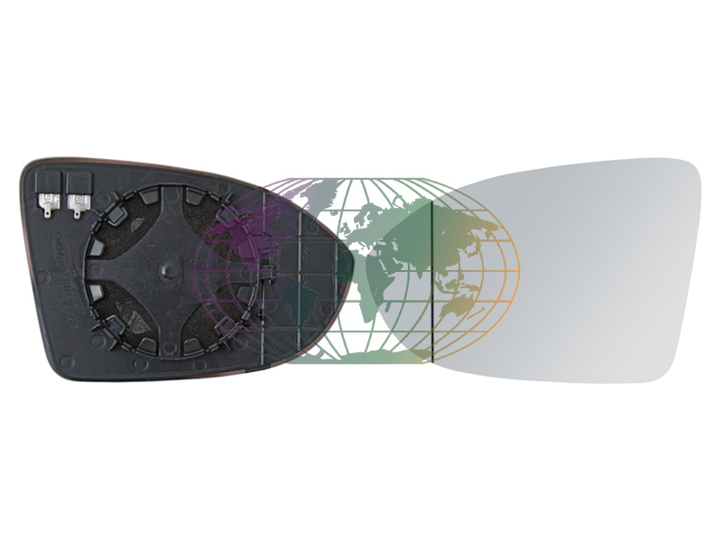 Spiegelglas, buitenspiegel Bodermann 9259062