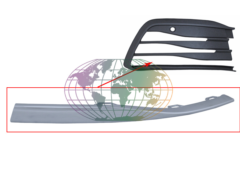 Bodermann Ventilatiegrille, bumper 9259371