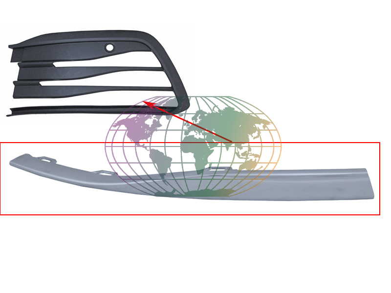 Bodermann Ventilatiegrille, bumper 9259372