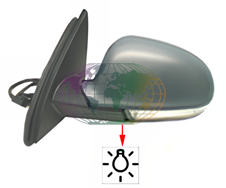 Bodermann Buitenspiegel 9276084