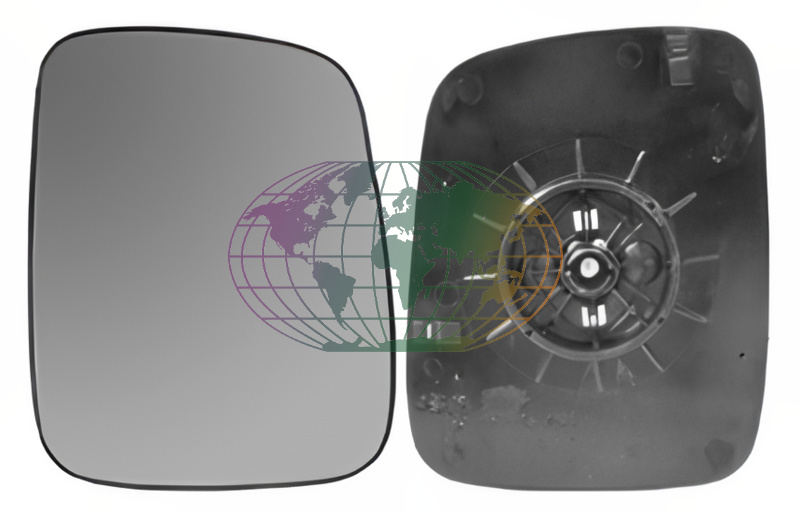 Buitenspiegelglas Bodermann 9294061