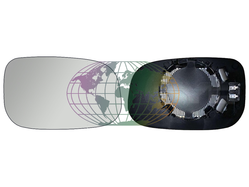 Buitenspiegelglas Bodermann 9605063