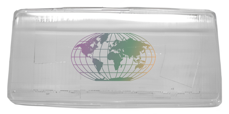 Koplamp glas Bodermann 9644253