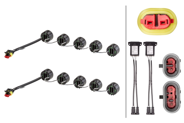 Hella Dagrijverlichtingsset 2PT 010 458-711