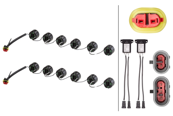 Hella Dagrijverlichtingsset 2PT 010 458-731
