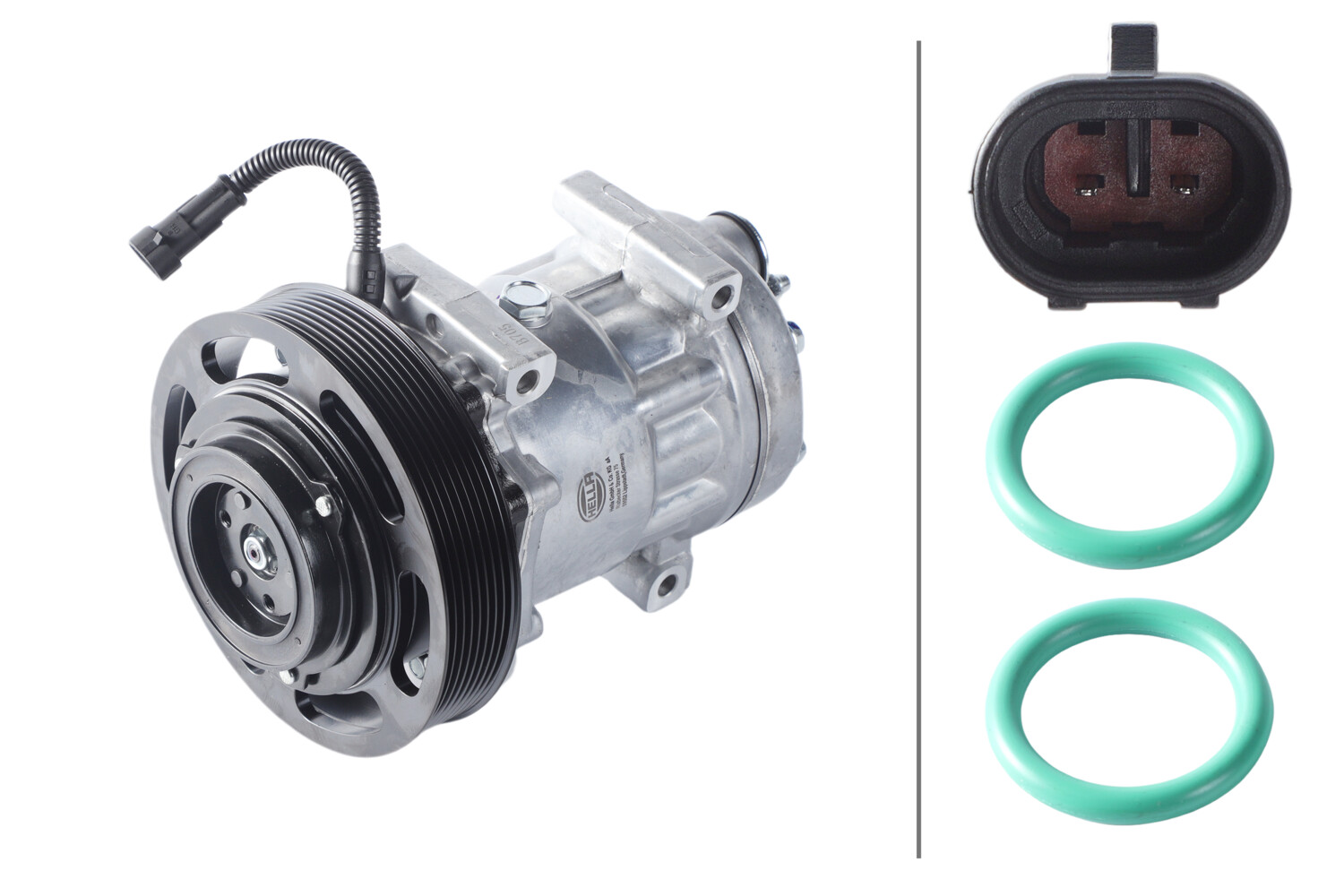 Hella Compressor, airconditioning 8FK 366 200-081