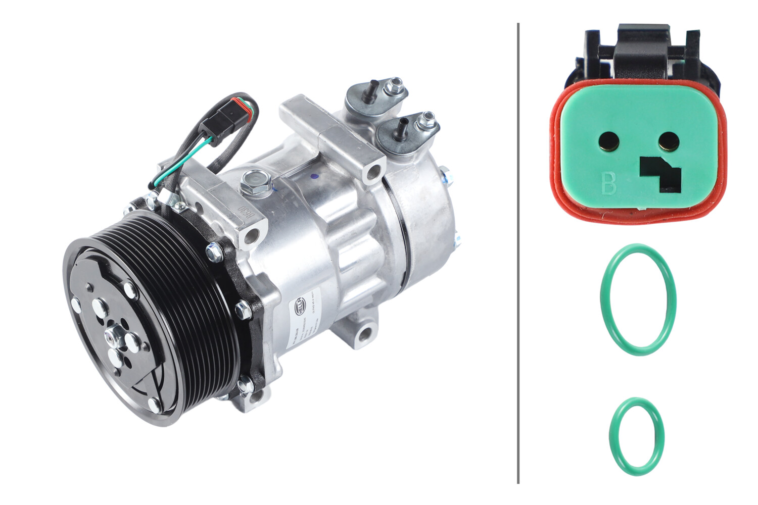 Hella Compressor, airconditioning 8FK 366 200-091