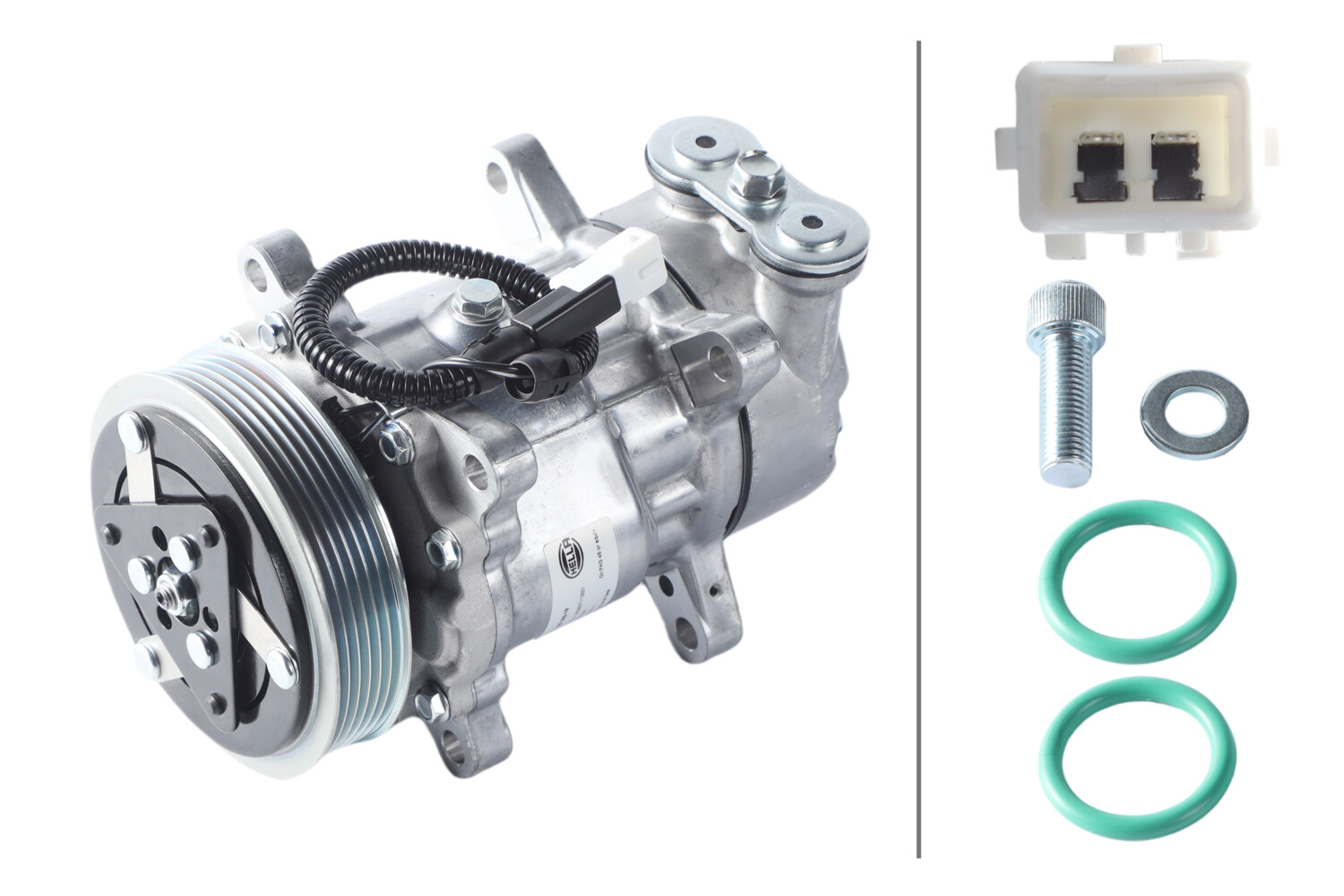 Hella Compressor, airconditioning 8FK 366 200-191