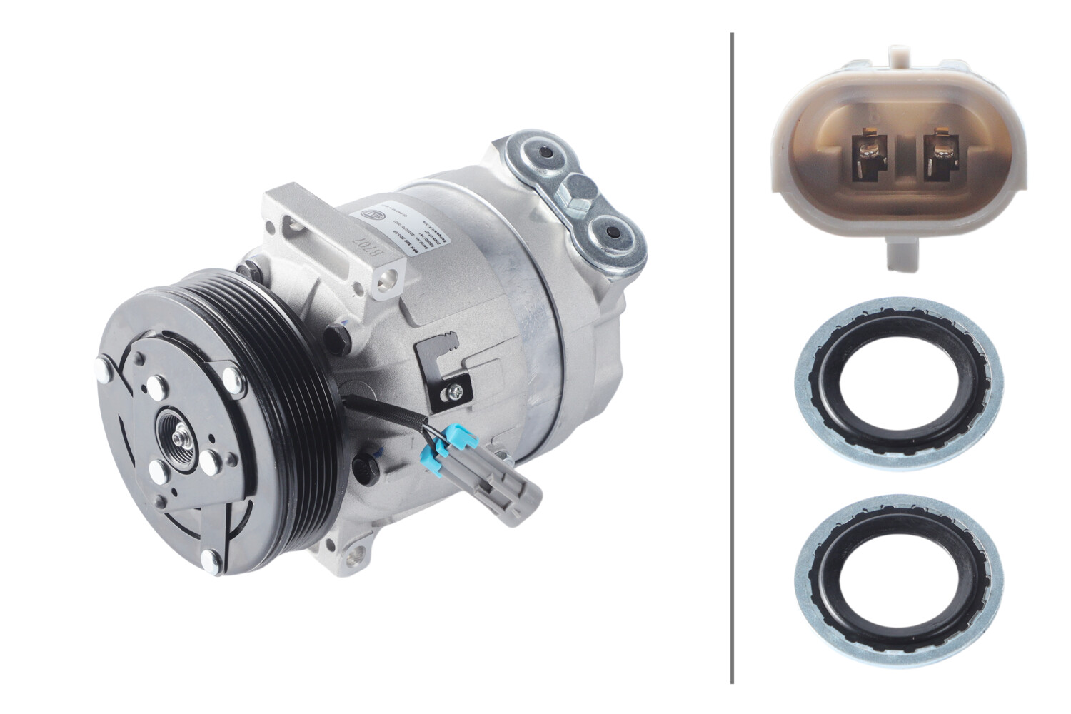 Hella Compressor, airconditioning 8FK 366 200-591