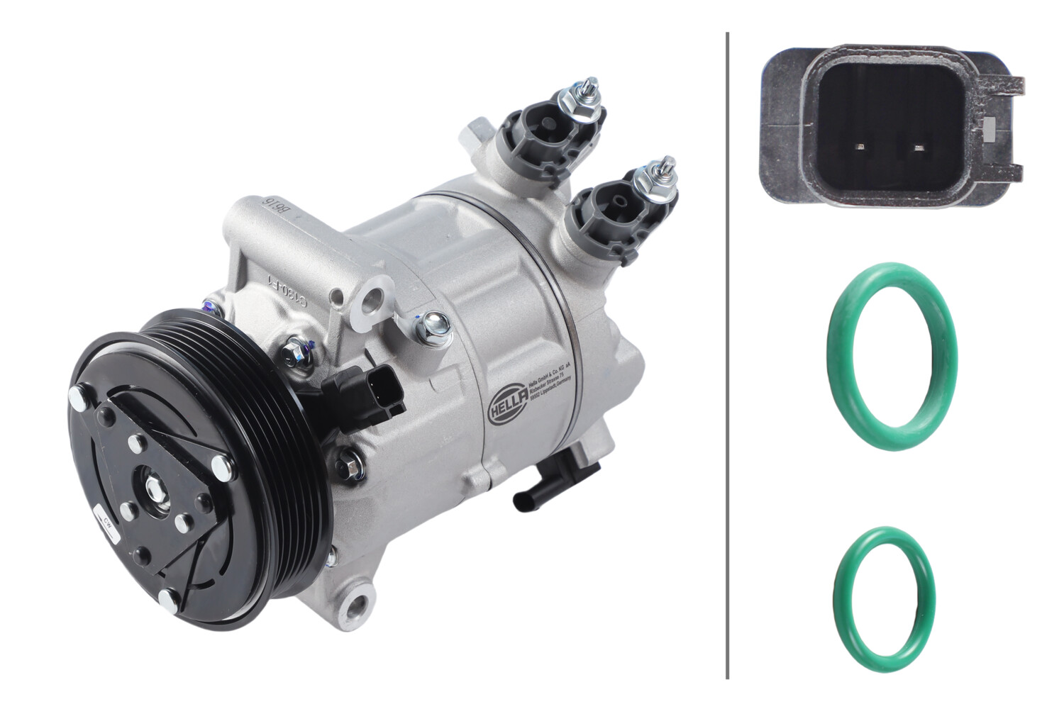 Hella Compressor, airconditioning 8FK 366 200-921