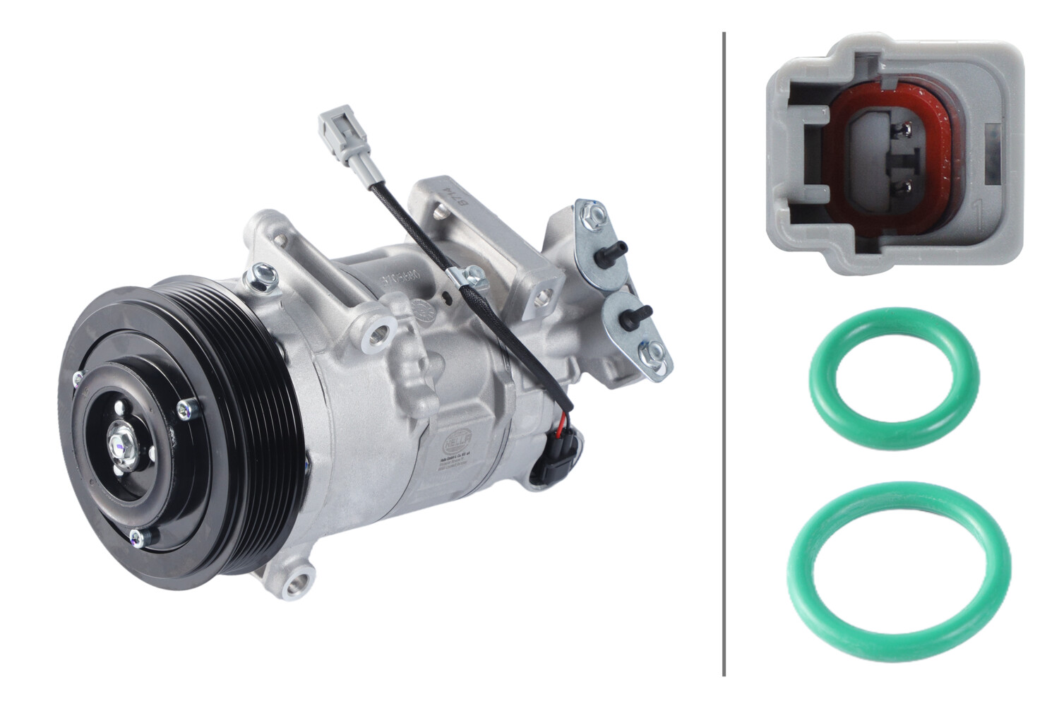 Hella Compressor, airconditioning 8FK 366 201-121