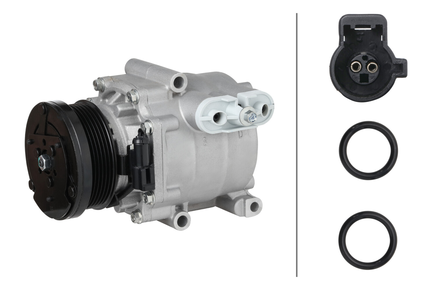 Hella Compressor, airconditioning 8FK 366 201-281