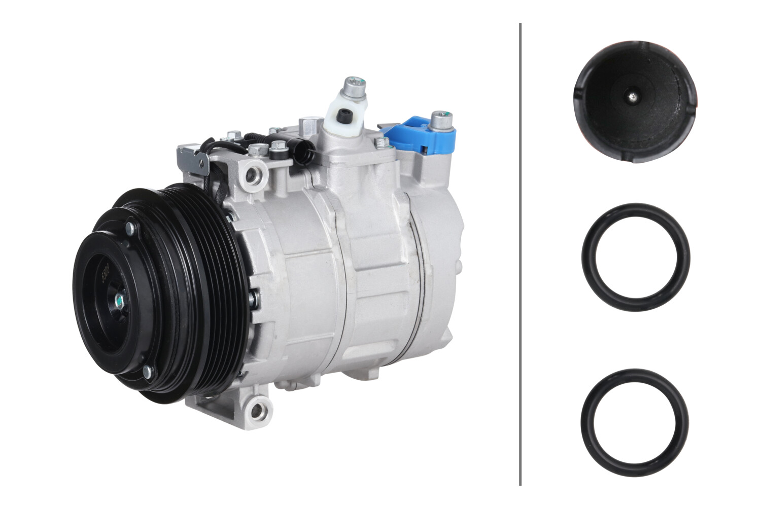 Hella Compressor, airconditioning 8FK 366 201-351