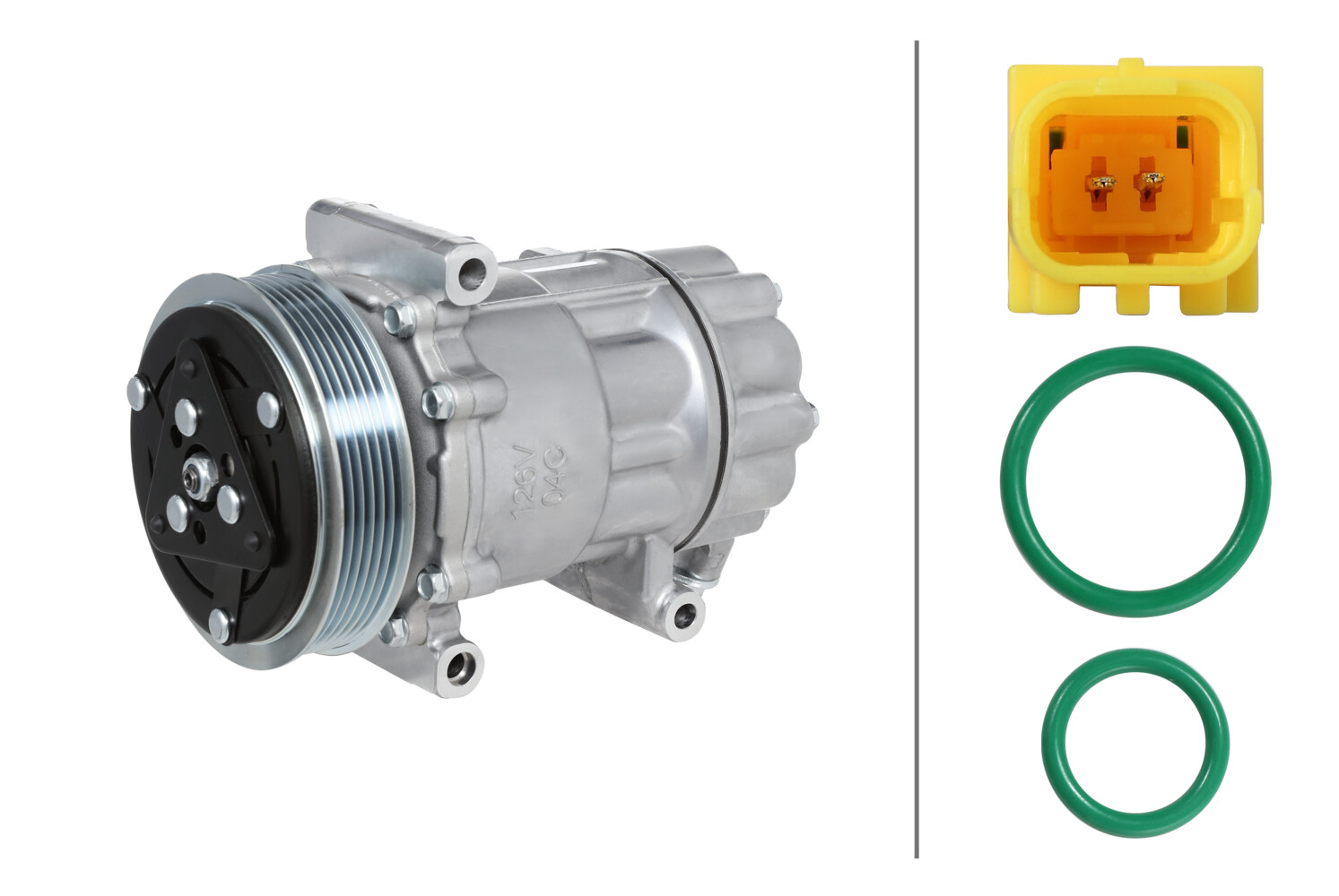 Hella Compressor, airconditioning 8FK 366 201-691