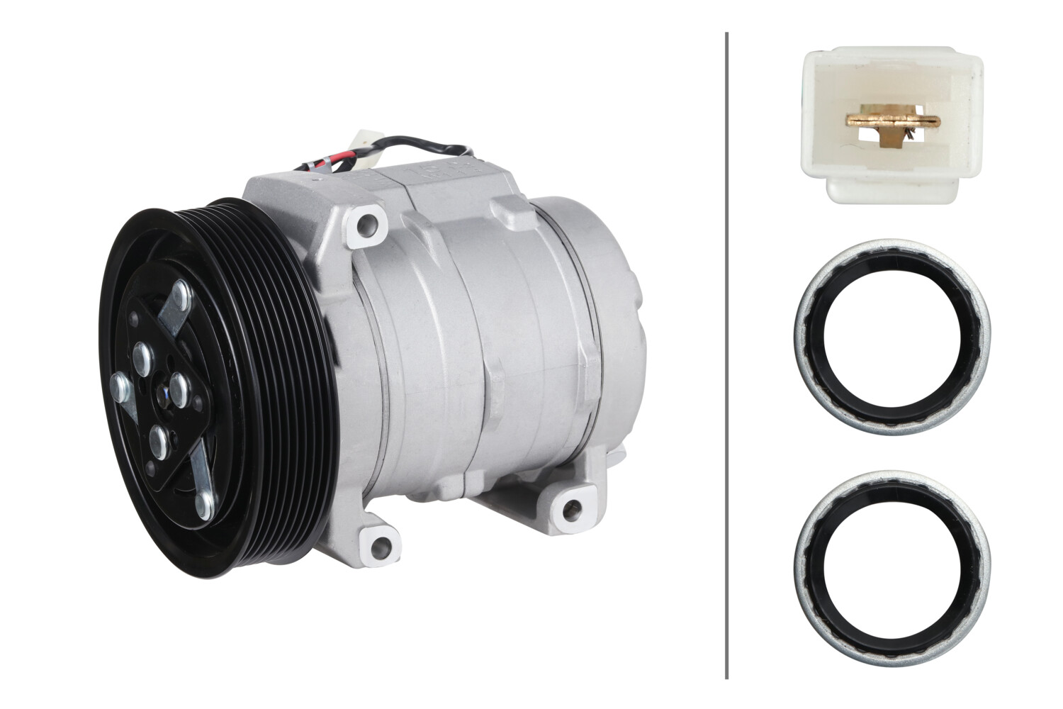 Hella Compressor, airconditioning 8FK 366 201-781