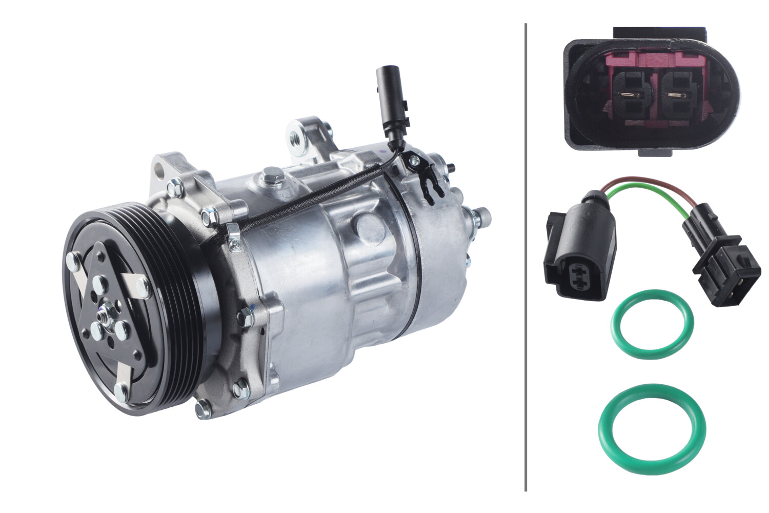 Hella Compressor, airconditioning 8FK 366 201-791