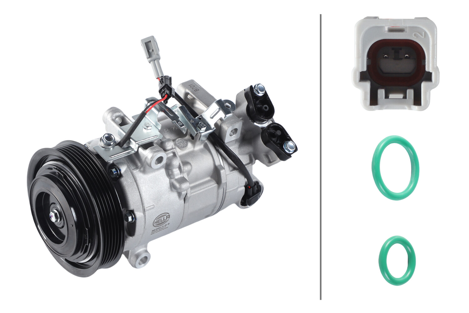 Hella Compressor, airconditioning 8FK 366 201-911