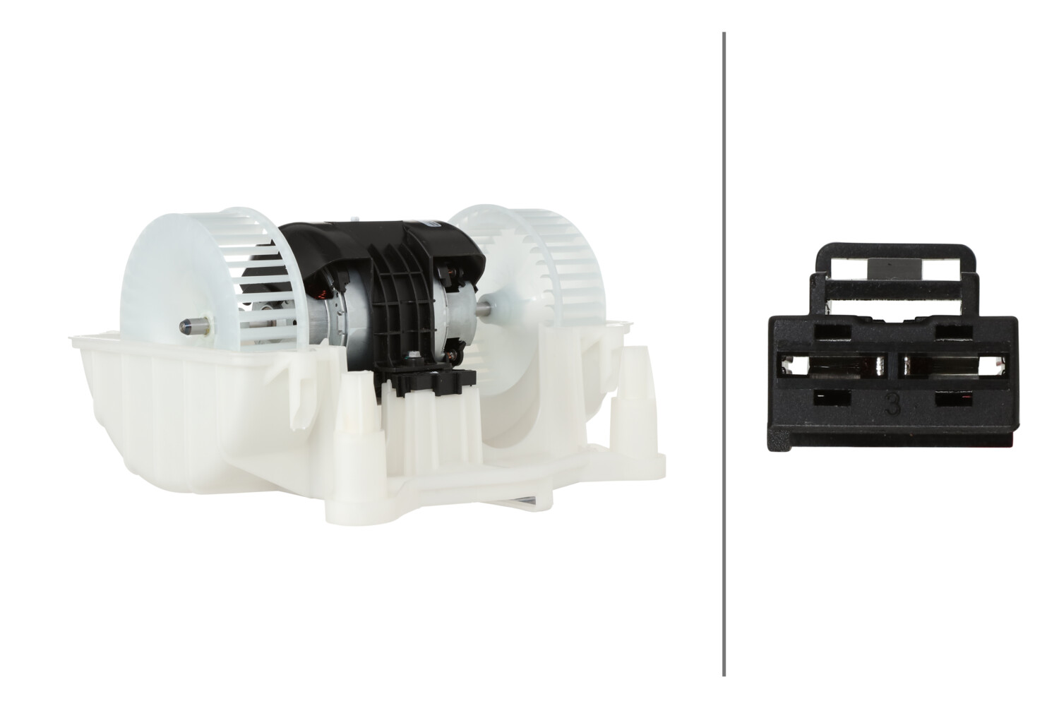 Hella Interieurventilatie 8EW 366 400-391