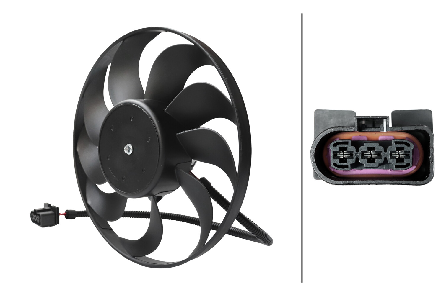 Hella Koelventilatorwiel 8EW 366 420-061