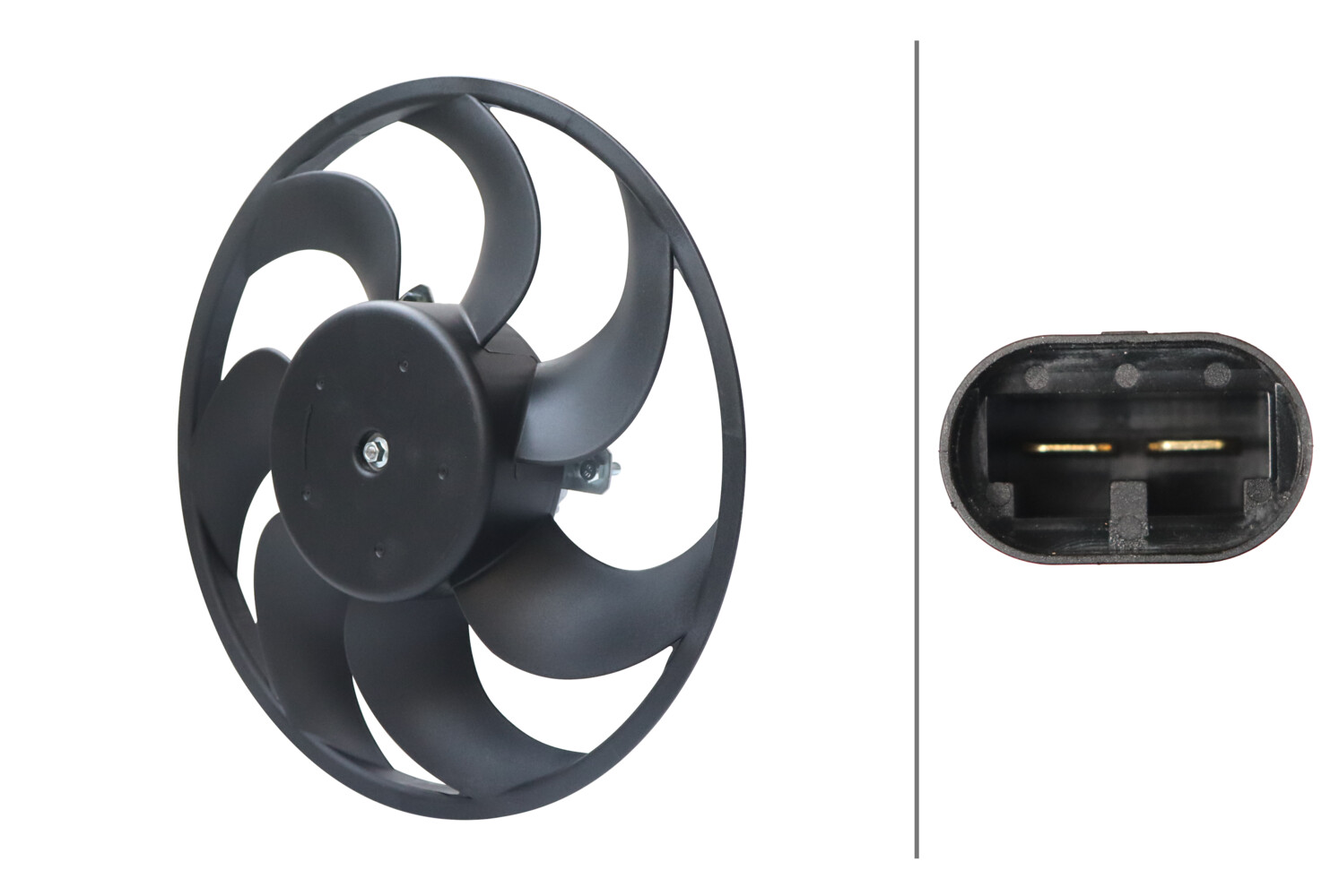 Hella Koelventilatorwiel 8EW 366 420-161