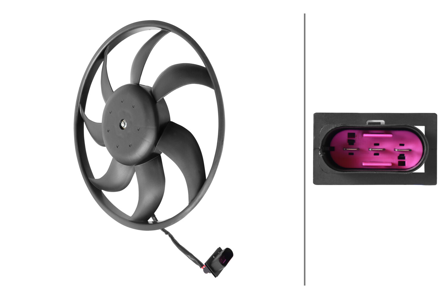 Hella Koelventilatorwiel 8EW 366 420-231