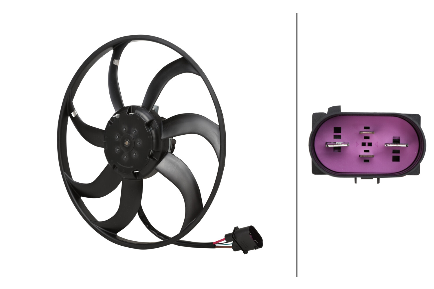 Hella Koelventilatorwiel 8EW 366 420-341